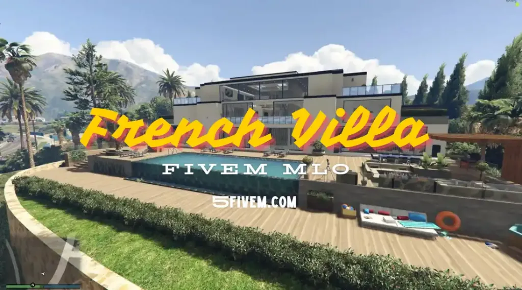 French villa FiveM MLO