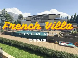 French villa FiveM MLO