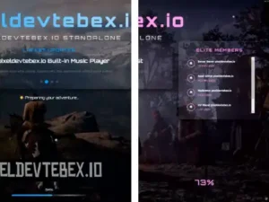 PixelDev Standalone Loading Screen with premium themes and music player for FiveM RedM servers
